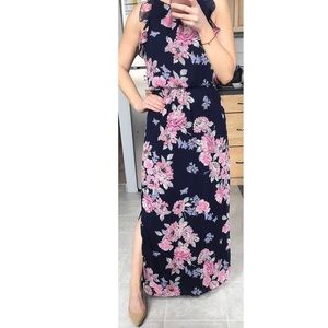 Old Navy floral maxi dress